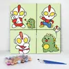 Pintura al Óleo Digital Niños Bricolaje Pintado a Mano Dibujos Animados Relleno de Color Pigmento Pintura Decorativa Pintada a Mano Fabricante Venta al por Mayor
