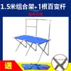 Mesa plegable portátil, Carrito de puesto, Estante plegable para puesto, Exhibidor de puesto, Puesto portátil multifuncional para mercado nocturno