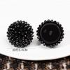 Estilo Tweed Hebilla con Perlas de Cristal Hebilla Cosida a Mano Ropa de Abrigo Vestido Ropa de Abrigo Hebilla Decorativa Accesorios de Piel Accesorios Hebilla