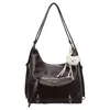 2026 Bolso de Hombro Versátil de Nueva Moda, Bolso de Mano de Alta Gama, Bolso Cruzado, Bolso Tote, Bolso para Motocicleta, Mochila
