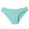 Ropa interior de talla grande con explosiones transfronterizas, ropa interior sexy de cintura baja para mujer, bragas de hilo de algodón, ropa interior para niña al por mayor