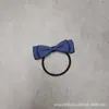 Faixa de Cabelo Feminina Infantil Estilo Retrô Francês Simples e Doce Cor Lisa Laço Elástico Faixa de Cabelo Acessórios de Cabelo Flor de Cabeça