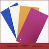 Ximiong perolado cor montado cola papel PVC falso couro tecido couro textura caixa de presente tampa do certificado pode ser hot stamping