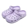 Zuecos de Eva Modelo Nuevo 2026 Personalizables en Lotes Pequeños con Patrones de Logo, Accesorios Pintados con Goteo DIY y Pantuflas Personalizadas