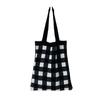 Procesamiento de Tejido Personalizado Bolsas Tejidas DIY Jacquard de Contraste Cuadros Rombos Bagua Geométrico Leopardo Tablero de Ajedrez Flores