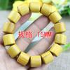 Pulsera de madera dorada al por mayor de fábrica personalidad cuentas de barril zhelu Wenwan cuentas de Buda pulsera de sándalo hombres y mujeres pareja joyería de mano