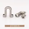 Redondo Cordão Sino de Metal Tubo Reto Fivela Terminal de Cordão Liga de Zinco Eletrogalvanizado Fivela Terminal de Cordão de Calça Acessórios de Vestuário Jinda