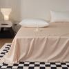 Lençóis de Cama de Algodão Delicado Cor Pura Casual Ângulo Reto Algodão de Fibra Longa de Xinjiang Lençóis de Cama Contagem 60 Peça Única Produto Novo de Primavera
