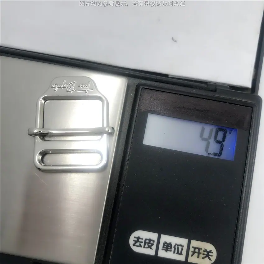 活动扣子 厨师围裙背带裙锁扣 肩带扣饰加logo滑动扣 1.