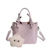 Bolso de Mano con Estampado de Verduras de Dibujos Animados para Mujer 2026 Nuevo de Primavera Bolso Tote para Dama Bolso Cruzado de Hombro para el Trabajo