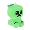 Brinquedos de Pelúcia Minecraft em Estoque Transfronteiriços, Bonecos Chaveiro Creeper Zombie Sentados
