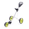 Carrito de Golf, Carrito de Tres Ruedas, Carrito de Mano, Carrito de Aluminio, Carrito de Almacenamiento Plegable, Carrito para Bolsa de Golf