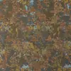 Novo Tecido Jacquard de Veludo com Estampa Floral Vintage para Bolsas, Almofadas de Sofá e Tecido Jacquard para Cheongsam