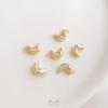 Oro de 14K Color Bolsa Conservación Estrella Luna Mariposa Flor Guisante Caramelo Colgante Pulsera DIY Joyería Colgante Pequeño