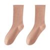 Calcetines de algodón puro sin costuras para niños, de caña media, antiolor, absorbentes de sudor, calcetines para bebé, primavera y otoño, casual, blanco, con rizo 7A, antibacterianos, calcetines Zhuji
