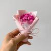 Mini Buquê Fresco Rosa Flores Secas Mini Requintado DIY Acompanhando Presente Eterna Flor Gesto Decoração