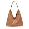 Bolsa de Palha Tecida Moda Retrô para Mulheres 2026 Novo Estilo Bolsa de Ombro para Trabalho e Trajeto Bolsa de Axila Versátil Tendência