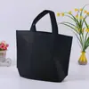 Bolsas de mano ecológicas no tejidas para regalos publicitarios bolsas de compras se puede imprimir logo diseño gratuito