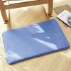 Alfombra de suelo de color sólido estilo nórdico transfronteriza de forro polar coral para baño del hogar, felpudo antideslizante y absorbente de agua, alfombrilla refrescante para el suelo de la entrada del dormitorio