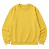 Sudadera con Cuello Redondo de Algodón Loopback de 380g, Marca de Moda Transfronteriza, para Hombres y Mujeres, Color Sólido, Corte Holgado, Hombros Caídos, con Felpa Interior, Top de Manga Larga Otoño/Invierno