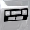 Adecuado para 13-18 Subaru Forester panel de ajuste de faros negro piano negro brillante modificación de interior de coche