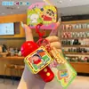 Llavero Auténtico de Micrófono de Grabación Mini Crayon Shin-Chan Juguete Divertido para Descomprimir Colgante para Bolso de Pareja