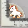 Accesorios de Resina My Little Pony Caseros Bricolaje Hecho a Mano Hebilla de Zapato de Unicornio Material de Parche de Agujero de Pegamento de Crema Venta al por Mayor