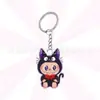 En Stock Popular Transfronterizo Lindo Peluche Acrílico Plano Llavero Colgante para Mochila Uso Diario