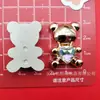 Estrella Chapada en Oro Corazón de Melocotón Mariposa Corona Oso Plástico Accesorios DIY Tocado Pasador Funda para Teléfono Celular Joyería Hebilla de Zapato Pegatina