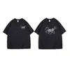 Camisetas Especiales a Juego para Pareja de Algodón Peinado Puro, Nuevo Estilo de Verano, Tops Sueltos de Manga Corta de Alta Calidad