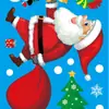 2024 nuevas pegatinas estáticas navideñas, pegatinas de vidrio, pegatinas estáticas extraíbles, pegatinas de ventana combinadas navideñas, decoraciones navideñas