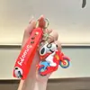 Pingente de chaveiro Snoopy de desenho animado da moda, acessório para bolsa de casal de barraca de rua, pequeno presente para máquinas de garra, atacado