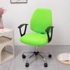 Funda para Silla Dividida Silla Giratoria de Oficina Silla de Computadora para el Hogar Funda para Reposabrazos Elástica para Asiento de Silla Funda Universal para Taburete Cubierta