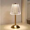 Venta Directa de Fábrica Lámpara de Mesa de Cristal Nueva Simple Retro Decoración de Restaurante Bar Dormitorio Mesita de Noche Luz Nocturna de Ambiente