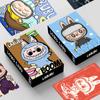 Spot Labubu Doble Cara 30 Tarjetas de Fotos de Dibujos Animados En Caja Tarjetas de Alta Definición Tarjetas Lomo Tarjetas de Felicitación Marcapáginas
