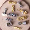 Acessórios de Joias Artesanais Colar Masculino Pulseira Prata de Xizang Roda de Oração Vajra Artefato Budista Tântrico Feng Shui Sino Vajra
