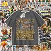 Montanhas e Mares Clássicos Americanos Homem Palito de Madeira Tongtongge Roupas Infantis Marca Tendência Roupas Periféricas Camiseta de Manga Curta Infantil Camiseta Básica Top 2