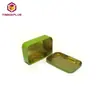 Caja de Azúcar Fugade Empaque de Pastillas para la Garganta Aceituna Verde Caja de Lata Venta al por Mayor Lata de Hojalata Caja de Lata para Dulces de Comida