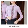 Camisa al por mayor de fábrica con logo bordado, overol de manga larga, vestido de negocios, vestido de primavera para hombres y mujeres con camisa blanca para hombre