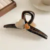 Pinza para el pelo extragrande para mujeres con cabello grueso, pinza de alta gama para la parte trasera de la cabeza, pinza de tiburón, accesorio para el cabello, pasador