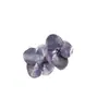 Pendientes de flor en degradado rosa y morado, súper etéreos, sencillos y elegantes, con un toque fresco y elegante, compactos, favorecedores y de alto valor estético, pendientes de botón