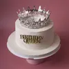 Decoración para Pastel de Cumpleaños Feliz Princesa Estilo Transfronterizo Acrílico Decoración de Pastel de Cumpleaños para Damas Reina