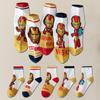 Calcetines de Malla para Barco Absorbentes de Sudor Calcetines de Media Caña para Bebé al Por Mayor Calcetines de Piso para Niños Calcetines de Primavera y Otoño Calcetines para Bebé Calcetines para Niñas