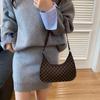 Bolsa Carteiro Plaid Estilo Coreano Popular Deste Ano Bolsa Dumpling Feminina Nova Chegada Outono 2025 Bolsa de Ombro de Luxo Acessível Bolsa de Axila para o Trabalho