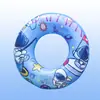 Anillo de natación transparente con lentejuelas al por mayor de fábrica, anillo de natación de sirena estrellada, anillo de natación engrosado para adultos, salvavidas de axila