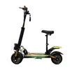 Em estoque Transfronteiriço 10 polegadas Placa Acrílica Asa Traseira Iluminada Scooter Elétrica Scooter de Mobilidade Dobrável Elétrica Equilíbrio