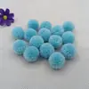 2cm Bolas Coloridas de Lã Bola de Pelúcia Feito à Mão DIY Acessórios de Brincos para Crianças Acessórios de Roupa 20 Peças
