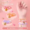 Paquete de Materiales para Pulsera de Cuentas DIY Infantil Caja de Regalo para Pulsera de Cuentas Collar DIY Hecho a Mano Set de Regalo de Cuentas Mayoreo