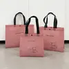 Bolsas de Tote Ecológicas No Tejidas, Bolsas de Empaque para Regalo Hechas a Medida para Tiendas de Ropa, Bolsas Pequeñas Hechas a Medida para Ropa de Mujer