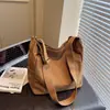 Bolsa Tote Simples de Cor Sólida, Nova, de Alto Valor, Estilo Coreano, Nicho, para Mulheres, Bolsa Transversal Versátil, Leve e Casual para o Dia a Dia